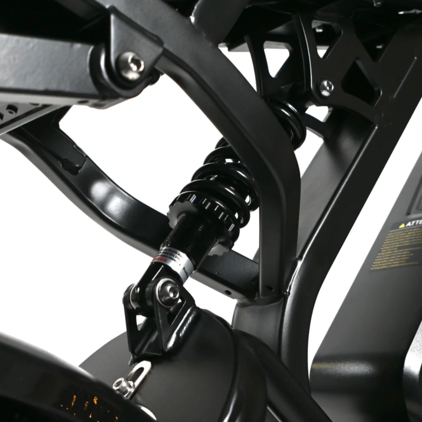 V20 Pro Zwart Fatbike – 20×4 Inch Banden, Hydraulische Remmen, Voor- en Achtervering