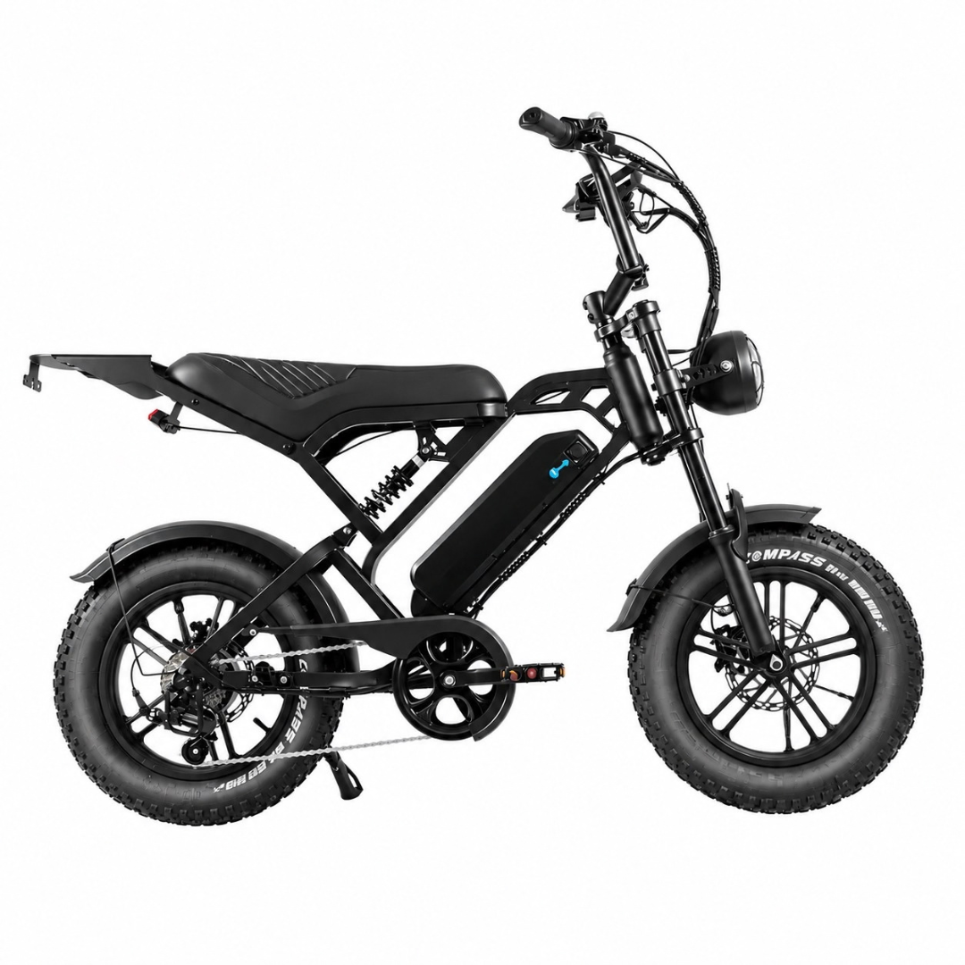QM WHEEL V20 PRO Mini - Fatbike - Zwart
