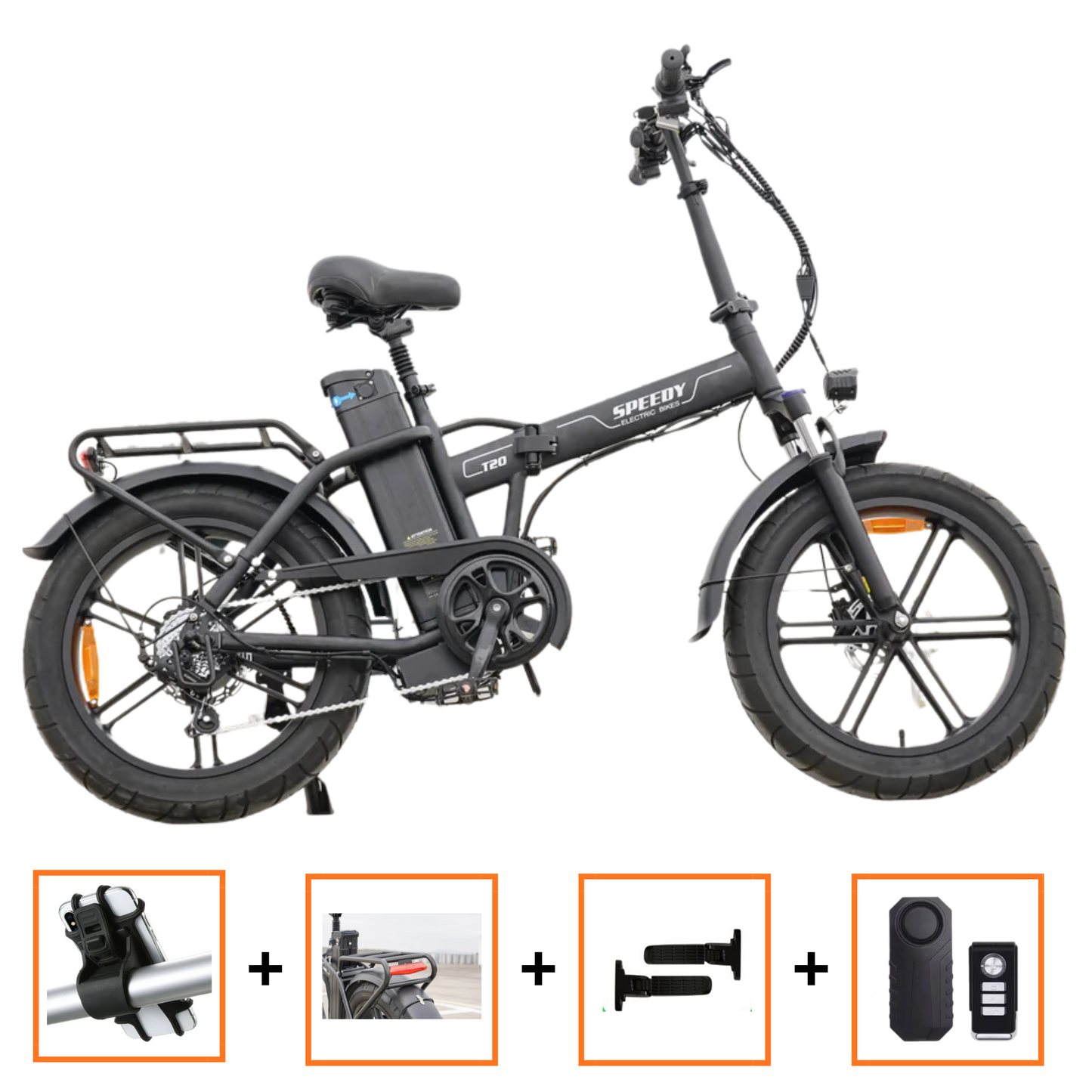 Q30 Hydraulische Fatbike – Krachtige 750W E-Bike met Dubbele Remkracht en Offroad Banden