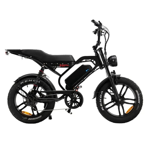 QM WHEEL S20 PRO 2026 - Fatbike -ZWART