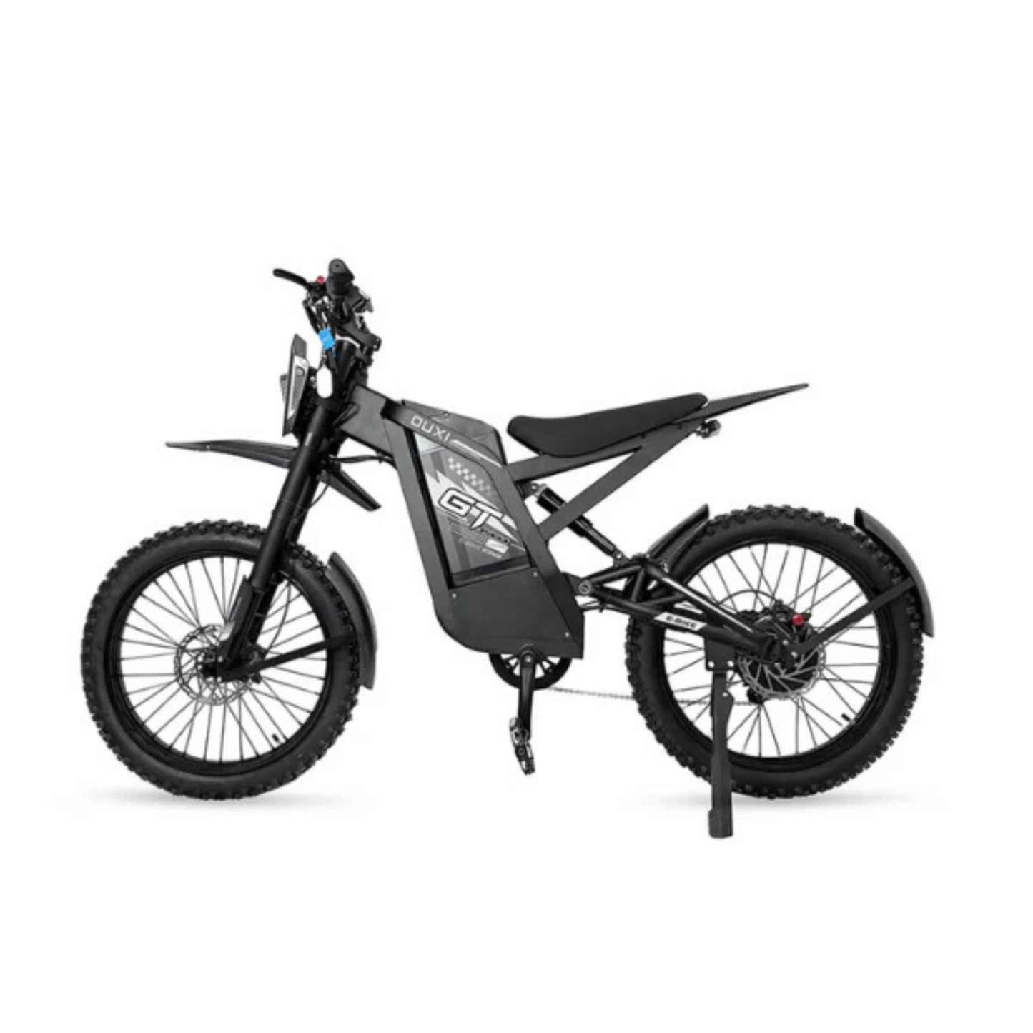 Ouxi GT-2000 Elektrische Fatbike – 2000W Krachtige Offroad E-Bike Grijs