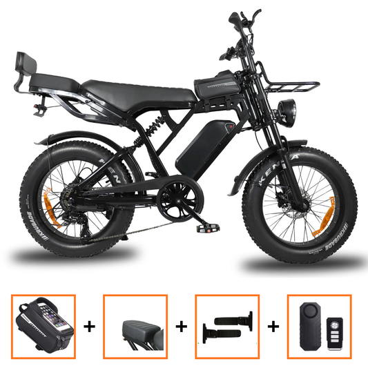 OUXI Fatbike X80 PRO – Hydraulische remmen & Smart App Functies