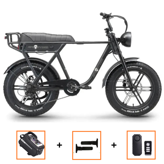 Ape Ryder A10 Pro – Elektrische Fatbike 250W| 60 km Actieradius | Hydraulische Remmen