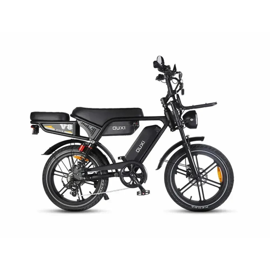 OUXI V8 Ultra Max Fatbike (Dubbele Accu) – 160KM Actieradius, 250W, 2 Personen