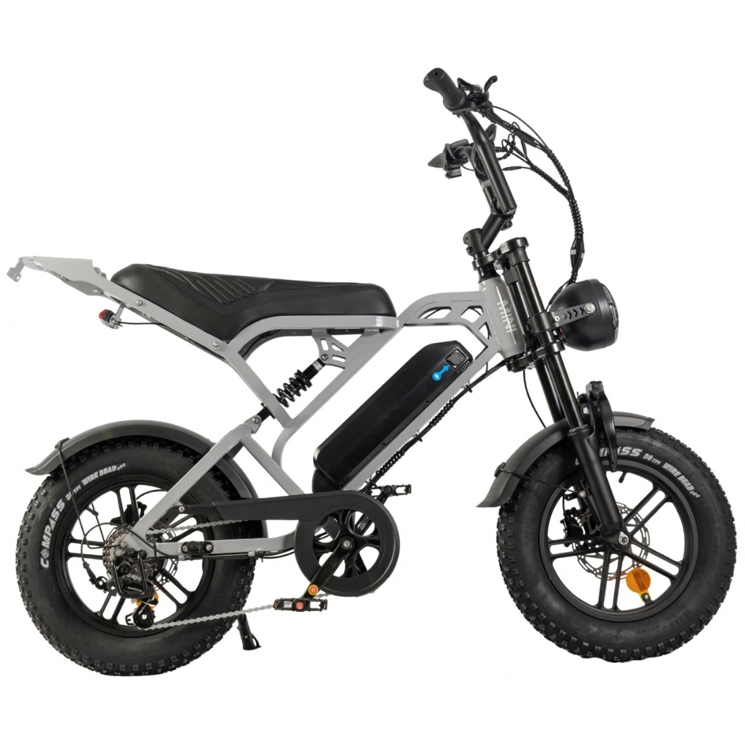 QM WHEEL V20 PRO Mini - Fatbike - Nardo Grijs