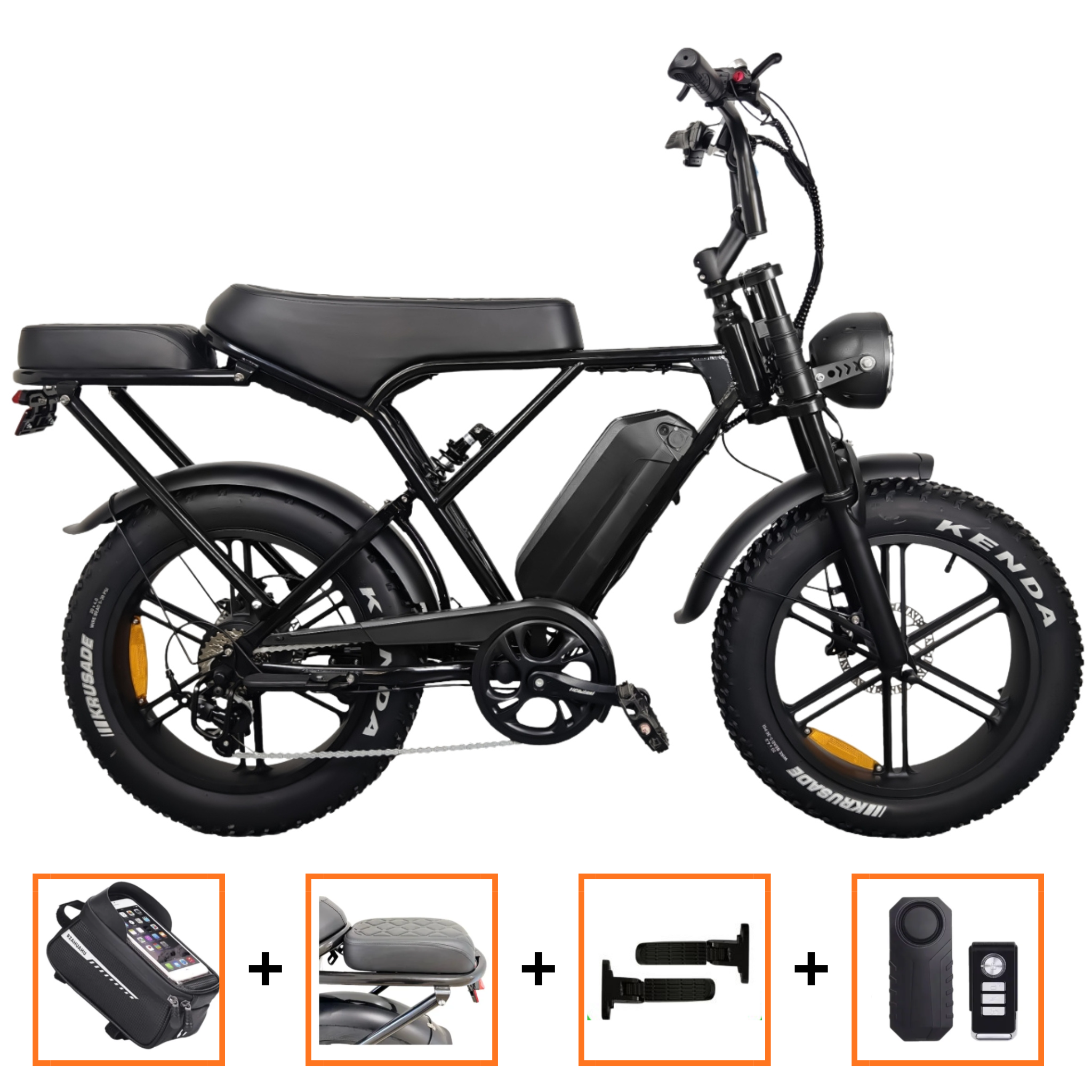 OUXI H9 / C90 Fatbike – 2025 Model | Krachtige 250W Motor | Hydraulische Remmen | Nieuw Display