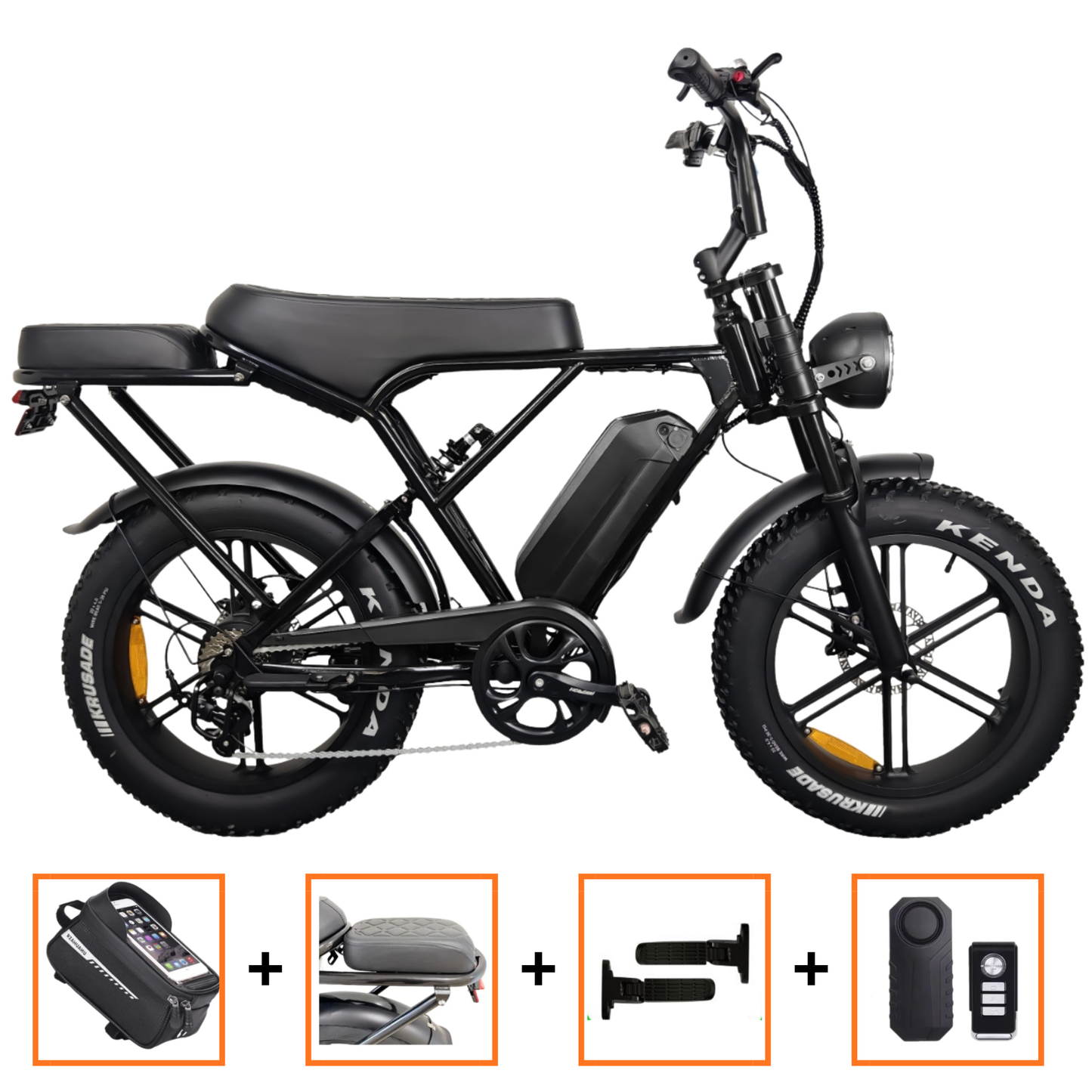 OUXI H9 / C90 Fatbike – 2025 Model | Krachtige 250W Motor | Hydraulische Remmen | Nieuw Display