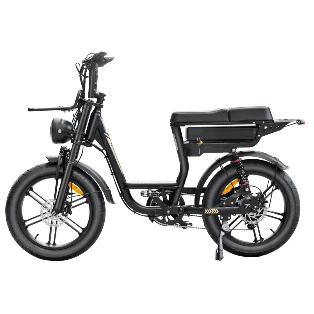 QMWHEEL V20 PRO COMFORT 2026 - Fatbike - Zwart - COMBI DEAL
