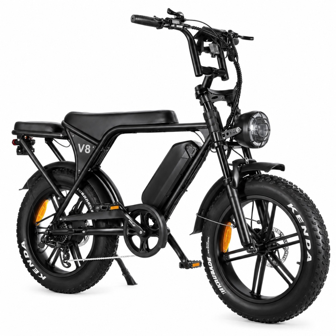 OUXI V8 2026 - Fatbike - Zwart Combideal