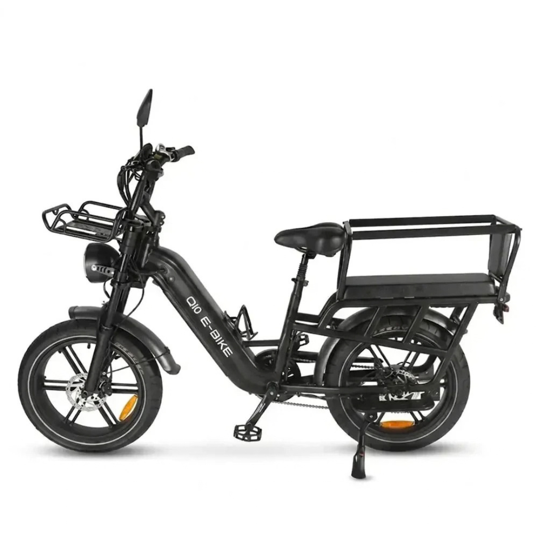 OUXI Q10 - FAMILY FATBIKE - ZWART