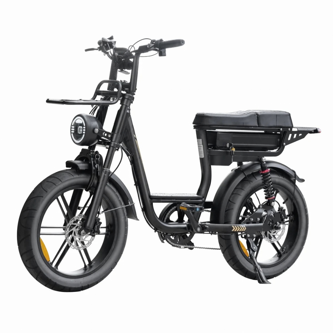 QMWHEEL V20 PRO COMFORT 2026 - Fatbike - Zwart - COMBI DEAL