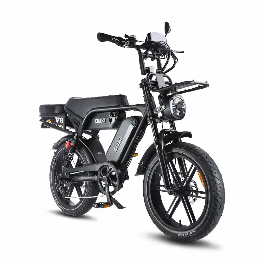 OUXI V8 Ultra Max Fatbike (Dubbele Accu) – 160KM Actieradius, 250W, 2 Personen