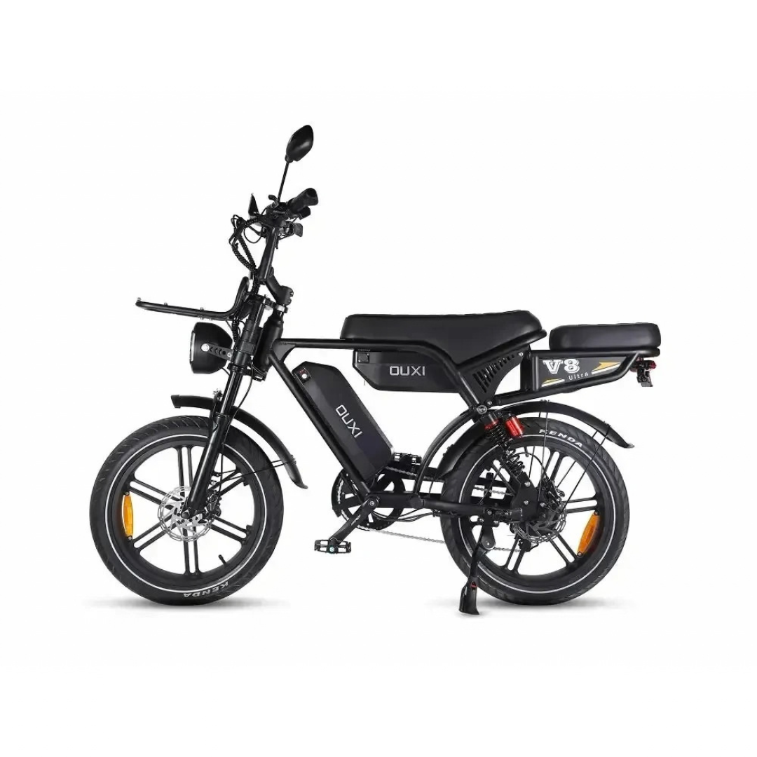 OUXI V8 ULTRA MAX DUBBELE ACCU 2026  - Fatbike - Zwart