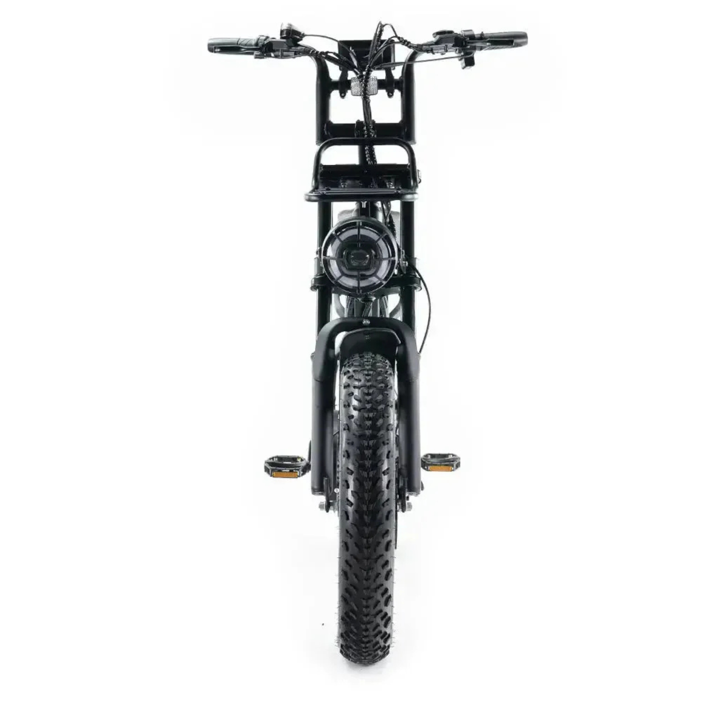 V20 Pro Zwart Fatbike – 20×4 Inch Banden, Hydraulische Remmen, Voor- en Achtervering
